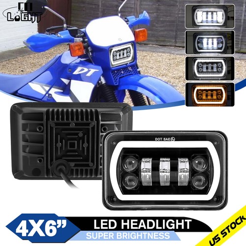 4x6 led headlight halo - headlight,