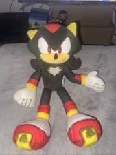 TOMY 12” Collector Series Shadow The Hedgehog Plush Sonic - Custom Boots