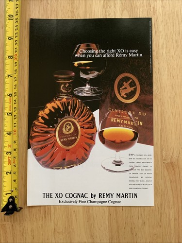 1985 remy martin cognac - remy, xo