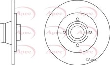 2 X REAR AXLE BRAKE DISCS SET