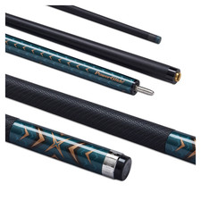 PowerGlide Autograph Graphite Pool Cue 10mm Tip