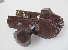 Vintage bakelite door knobs - door,