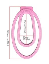 Fufu Clip - Light Plastic Sissy Training Cage for Male Feminization & Chastity L