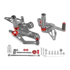 Aluminum Gray Rear Sets