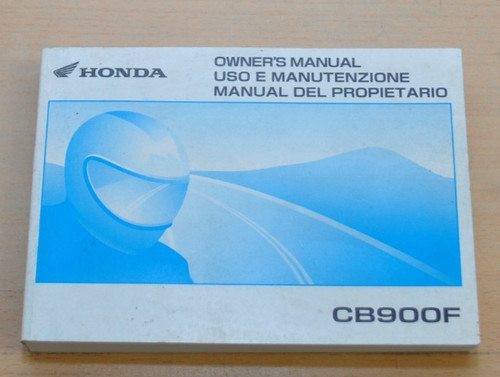 Honda 900 fahrerhandbuch - 900,