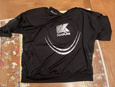 Kooga Warrior Body Armour Top for Rugby Size XL - Removable Shoulder Pads Black