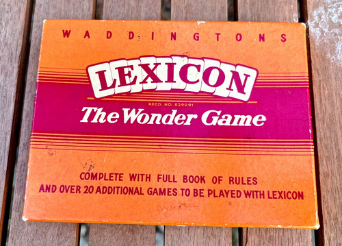 Vintage waddingtons lexicon - vintage,