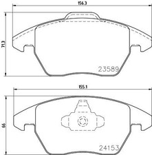 Mintex Front Brake Pad Set