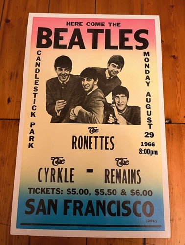 Beatles poster vintage - poster,
