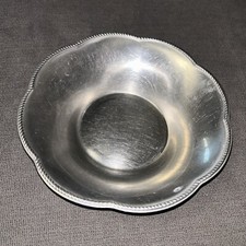 Alessi Italy Stainless Steel Inox 18/10 Serving Bowl 8”  Dish