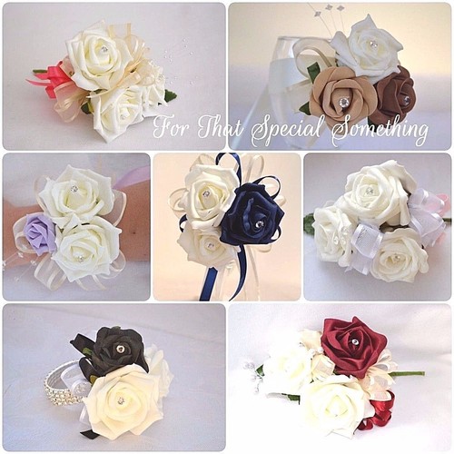 Wedding rose flower - , corsage