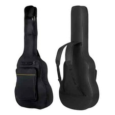 HEAVY DUTY FULL SIZE PADDED PROTECTIVE WATERPROOF ACOUSTIC GUITAR BAG CARRY CASE