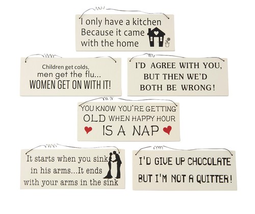 Funny joking signs wooden - joking,