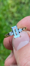 9ct gold Topaz ring