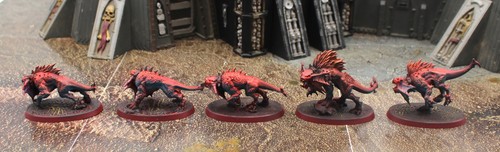 Khorne flesh hounds well - hounds,