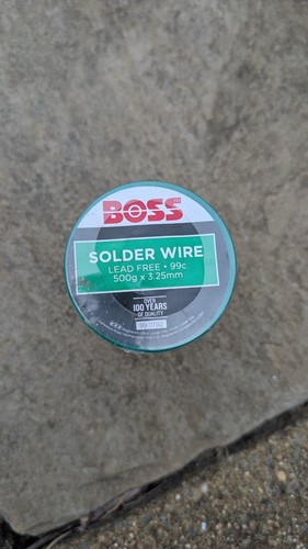 Boss lead free solder wire - solder, 99c