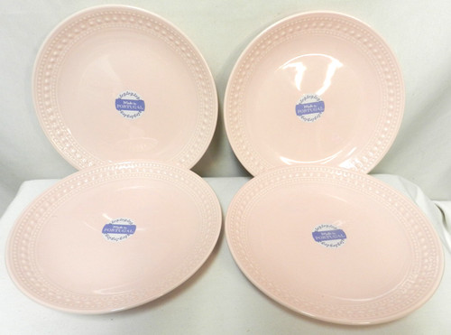 Matceramica pink hobnail salad - hobnail,