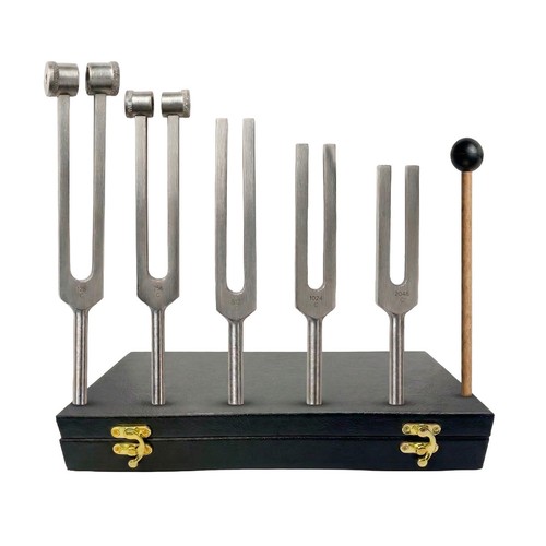 Tuning fork set 5pcs - fork,