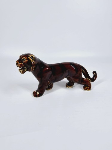 Handmade porcelain tiger - handmade,