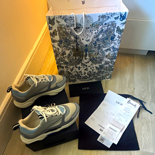 Dior men low top trainers - men's,