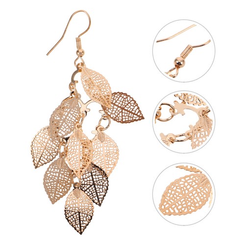 Golden vintage leaf drop - vintage,