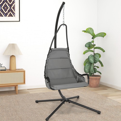 Hanging chair with stand - hanging,