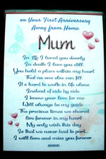 Laminated Memorial Remembrance