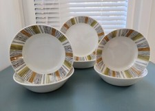 MIDWINTER SIENNA. Dinnerware. Tableware. Jessie Tait. Made in England.