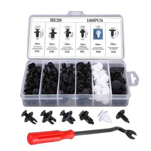 100pcs car body fastener - car, rivet
