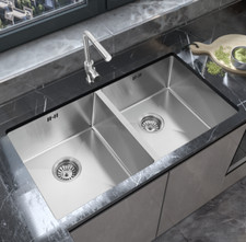 2.0 Handmade Double Bowl