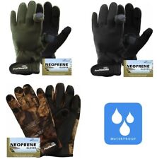 Mens Neoprene Fishing Hunting Shooting Sports Flexible Gloves Fold Back Fingers