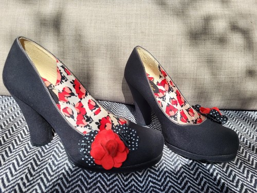 Ruby shoo black court - black, shoes