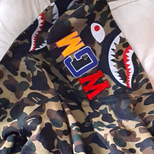 Bape shark full zip - bape,