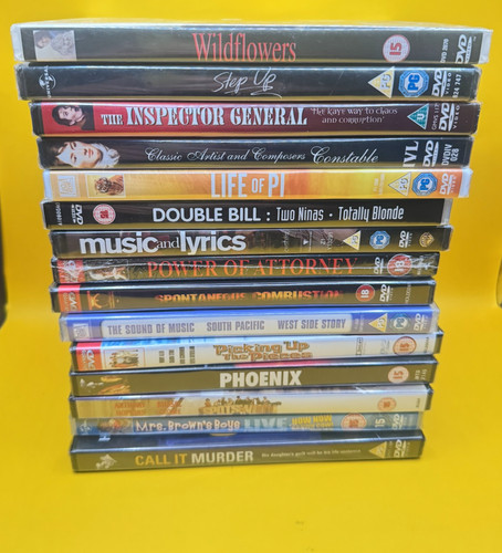 Sealed dvd bundle - 15,