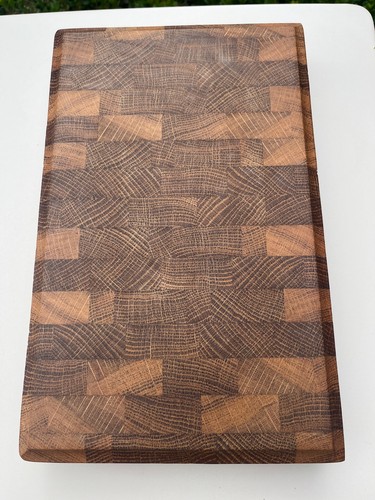 Handmade solid oak end grain - solid, end-grain