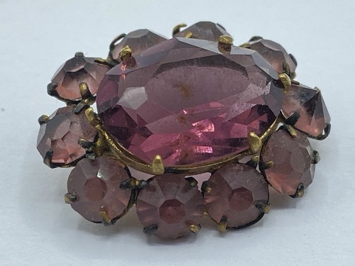 Antique gold tone - antique, faceted