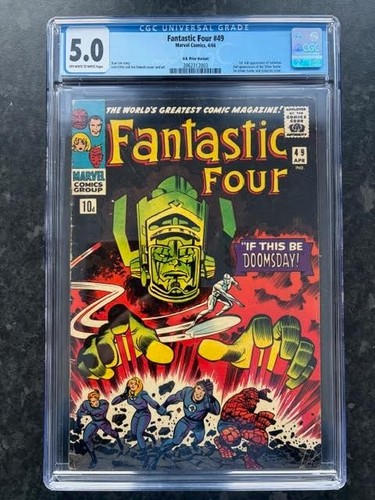 Fantastic four cgc - fantastic, 5.0