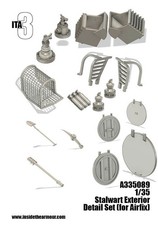 1/35 Stalwart Exterior detail up set ITA3 3D Print for Airfix