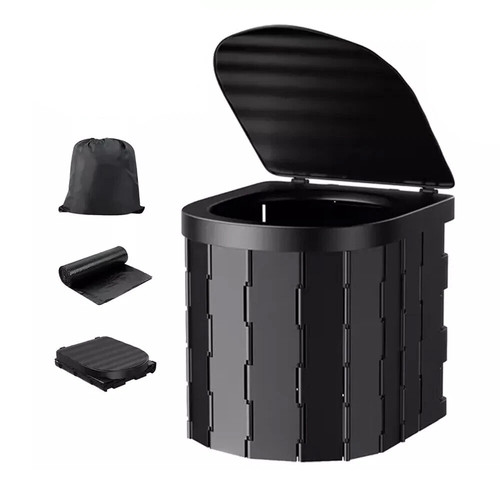 Folding toilet car - folding,