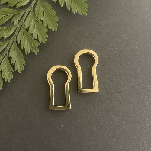 Brass key escutcheon - 2,