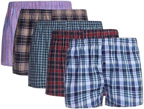 Men woven boxer shorts - men's,