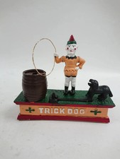 Vintage Cast Iron Trick Dog