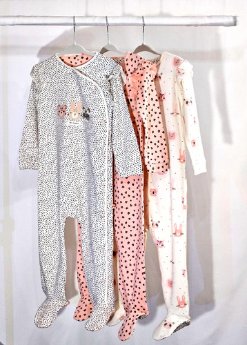 Next animal print - sleepsuits,