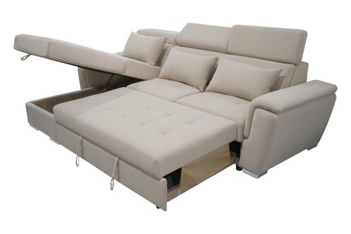 Antonio velvet corner sofa - antonio, bed