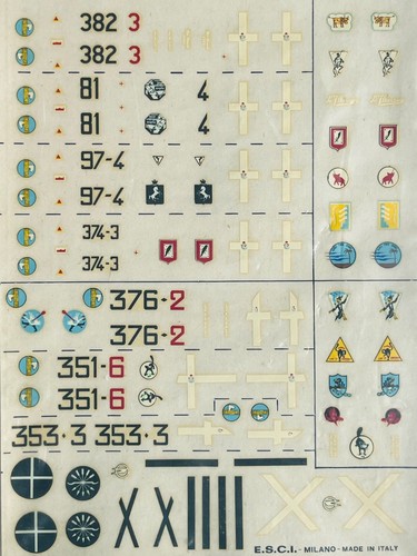 Esci decals italy - , italy: