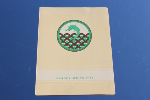 Cunard white star line rms - star,