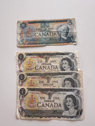 Various bank notes canada 1 - various,