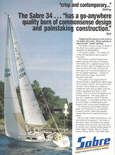 1987 Sabre 34 Sailing Yacht