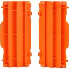 KTM RADIATOR LOUVERS GUARDS EXC / EXCF 2008 - 2016 ORANGE POLISPORT Motocross