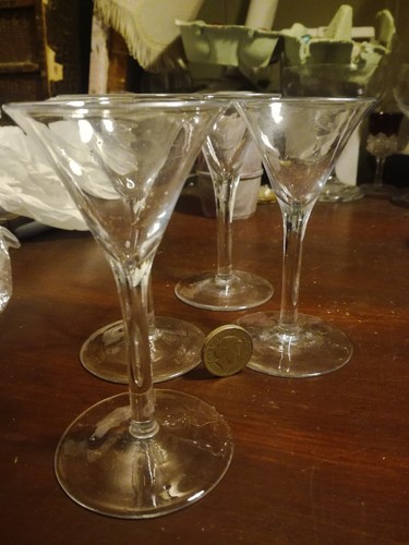 Four early victorian cordial - four,